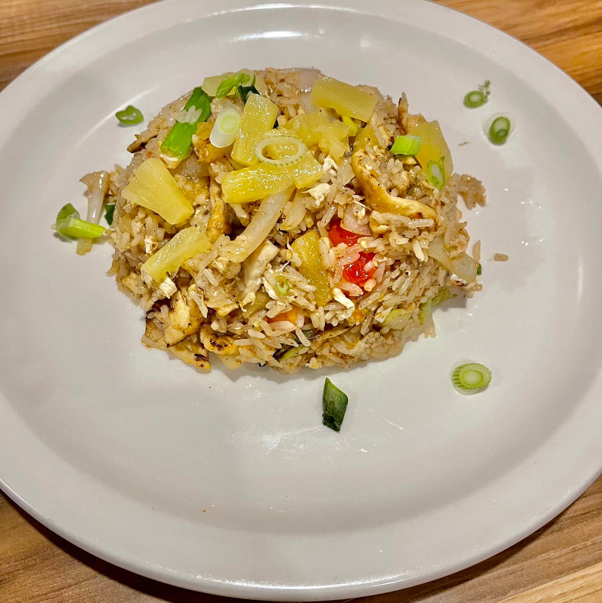 Pineapple Fried Rice.