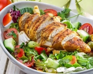 Grilled Chicken Salad.