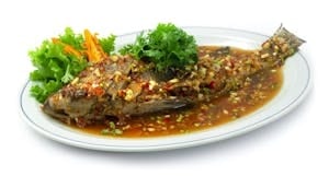 Pla Lad Prik Entree.