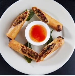 Duck Spring Roll.
