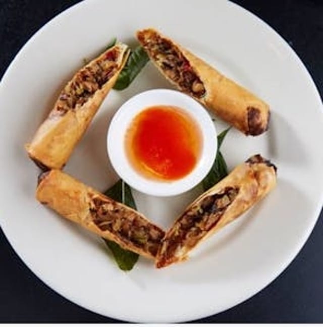 Duck Spring Roll.